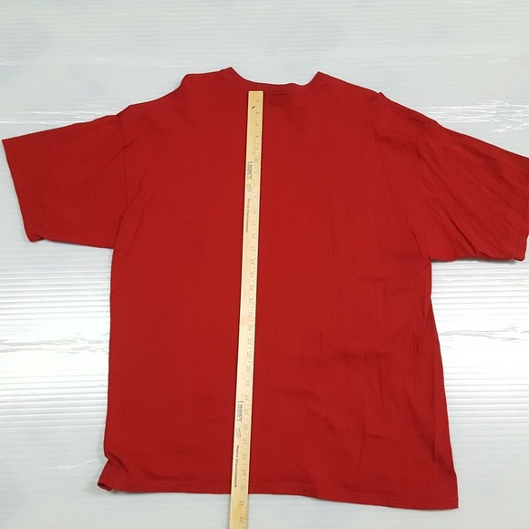 Alabama Crimson Tide Shirt Men XXL Red Short Sleeve Pullover Crew Neck Champions - Picture 5 of 9